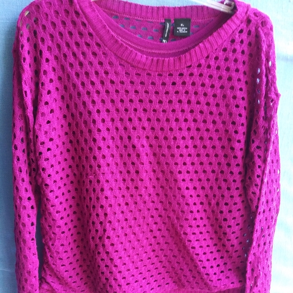 New Directions Women's Size XL Burgundy Sweater - Picture 1 of 6